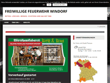 Tablet Screenshot of ff-windorf.de